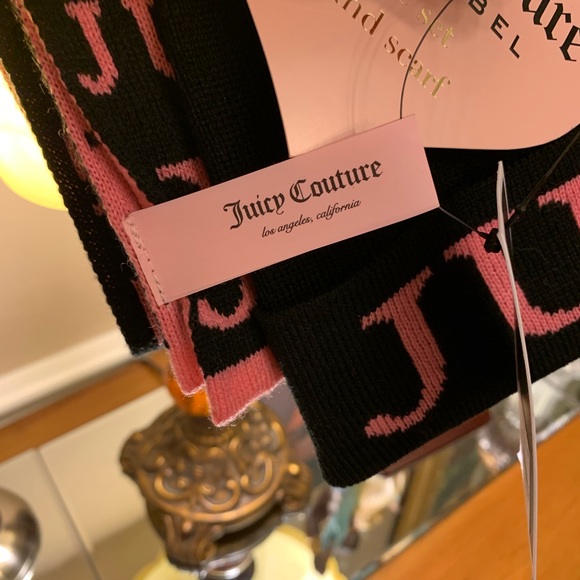 Juicy Couture Hat & Scarf Set. - Picture 6 of 6